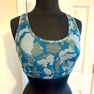 ZYIA Camo Bomber Sports Bra